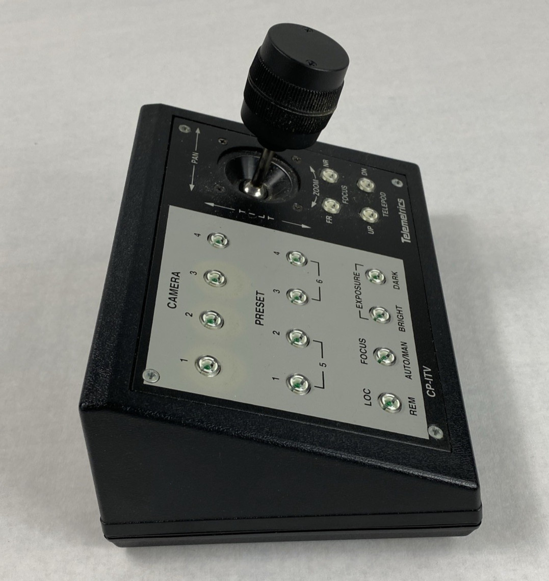 Telemetrics CP-ITV-D300 Camera Control Panel No AC Adapter Untested
