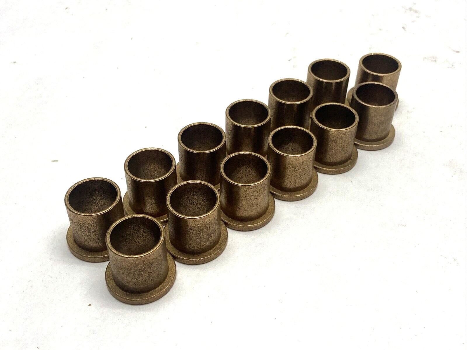Oilite FF854-03 Flanged Bearing 0.7500in ID 0.8750in OD 1" Length LOT OF 13