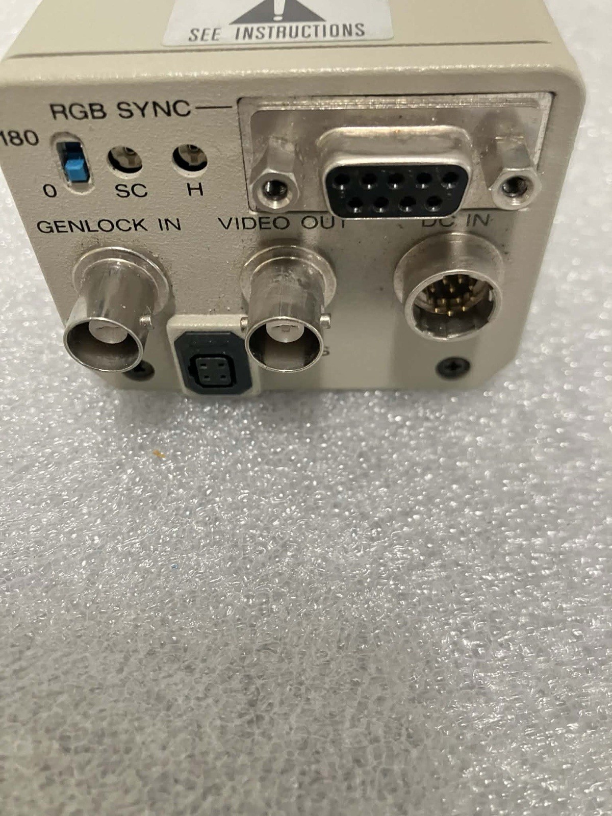 Sony CCD-IRIS/RGB Hyper HAD Color Video Camera