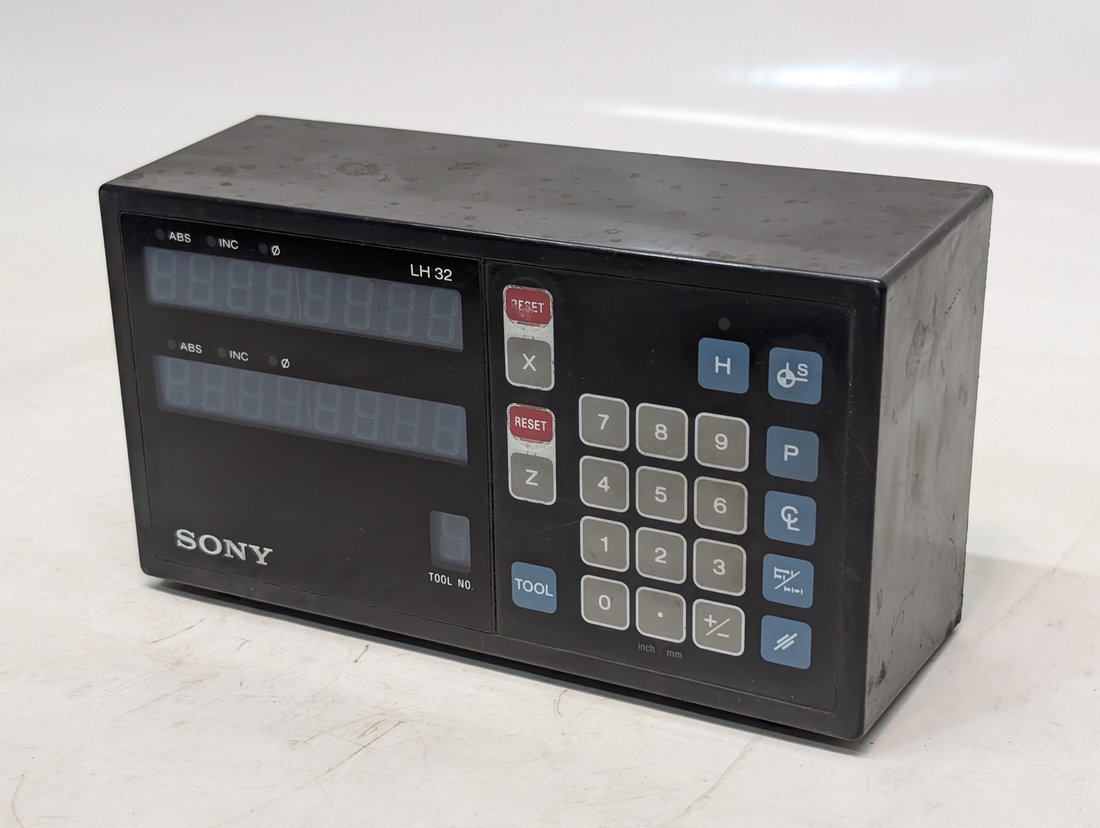 Sony LH32-2 Magnescale digital readout DRO 2-axis measuring unit, no power cable