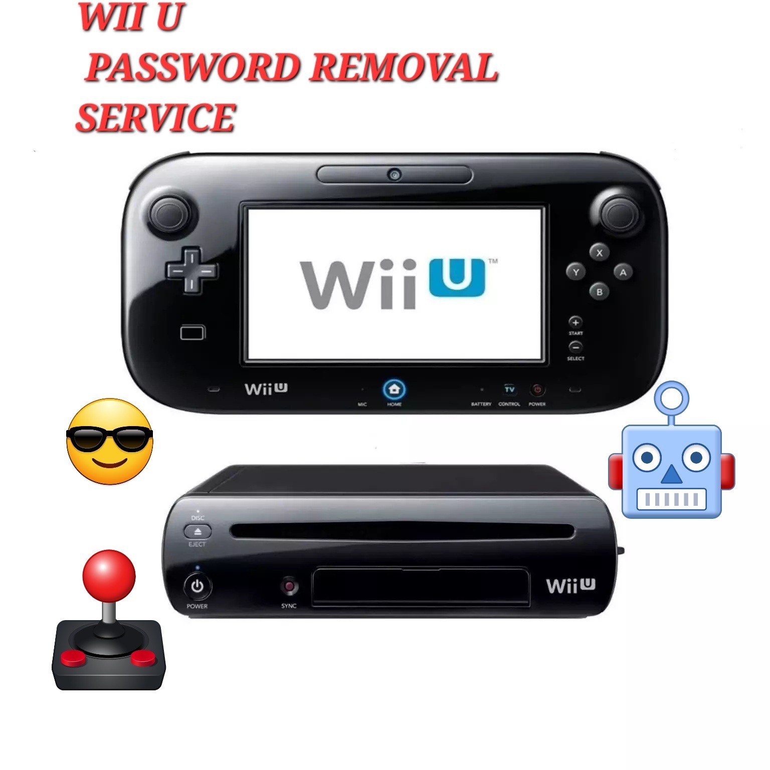 WII U PASSWORD REMOVAL REPAIR SERVICE