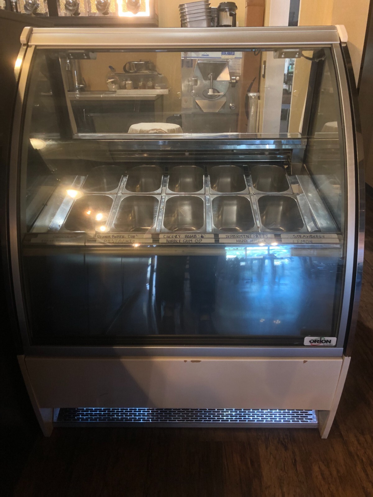 USED - Gelato Display Case + NEW COMPRESSOR + SHIPPING INCLUDED