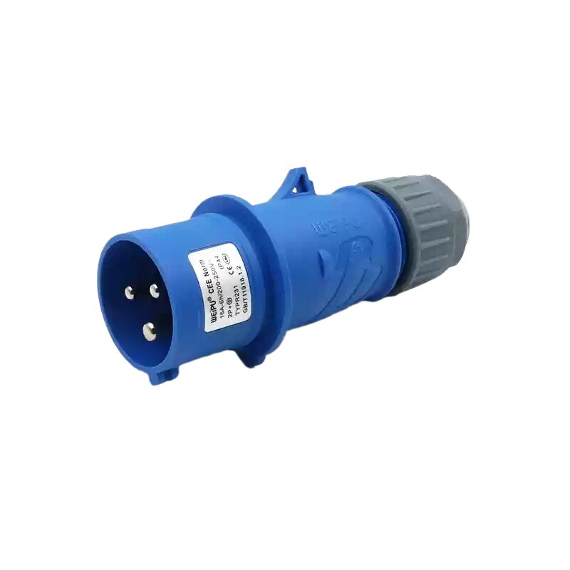 16A 3-Pin Waterproof Industrial TYPR231 Plug