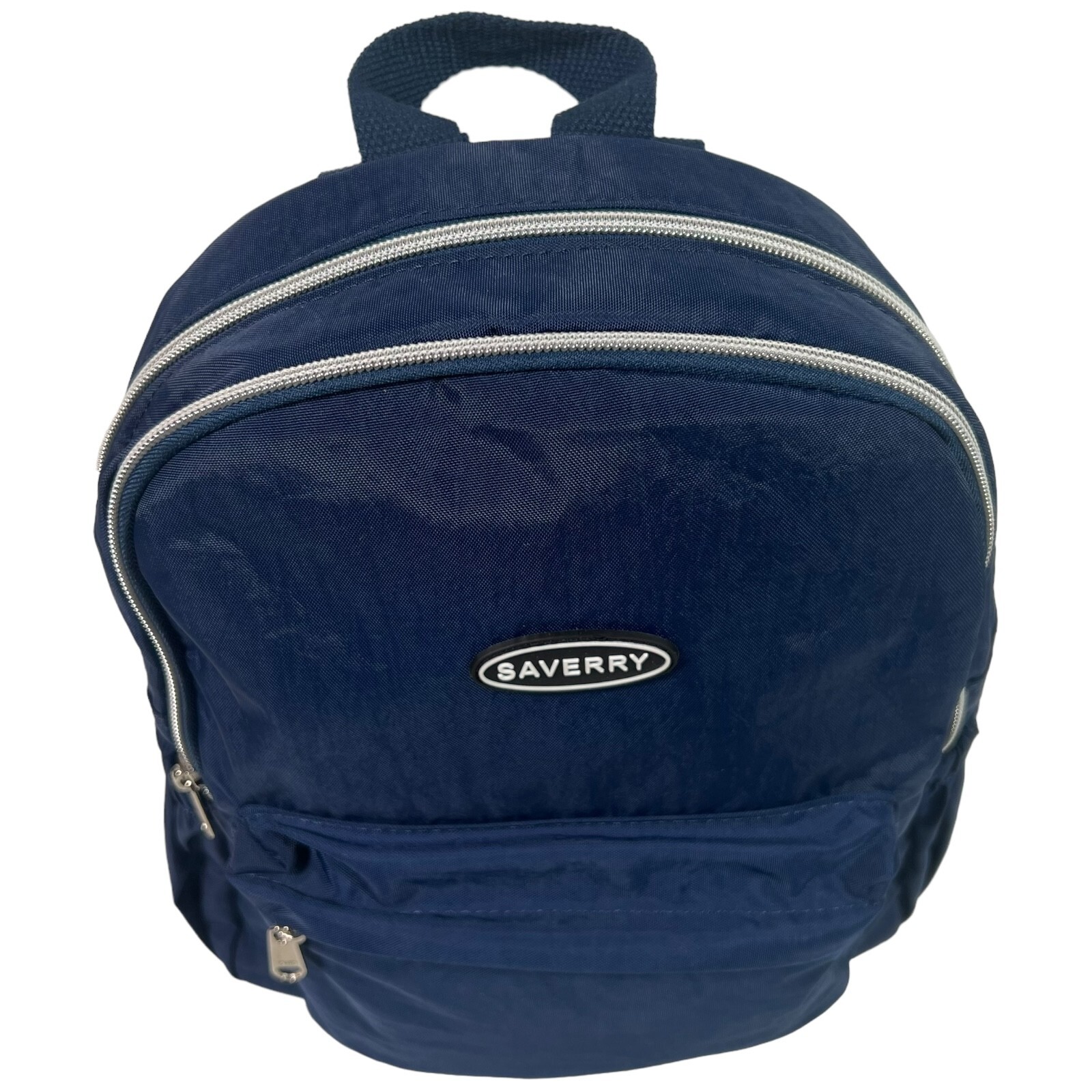 SAVERRY Lightweight Small Daypack Hiking Nylon Backpack Blue Multi Pockets