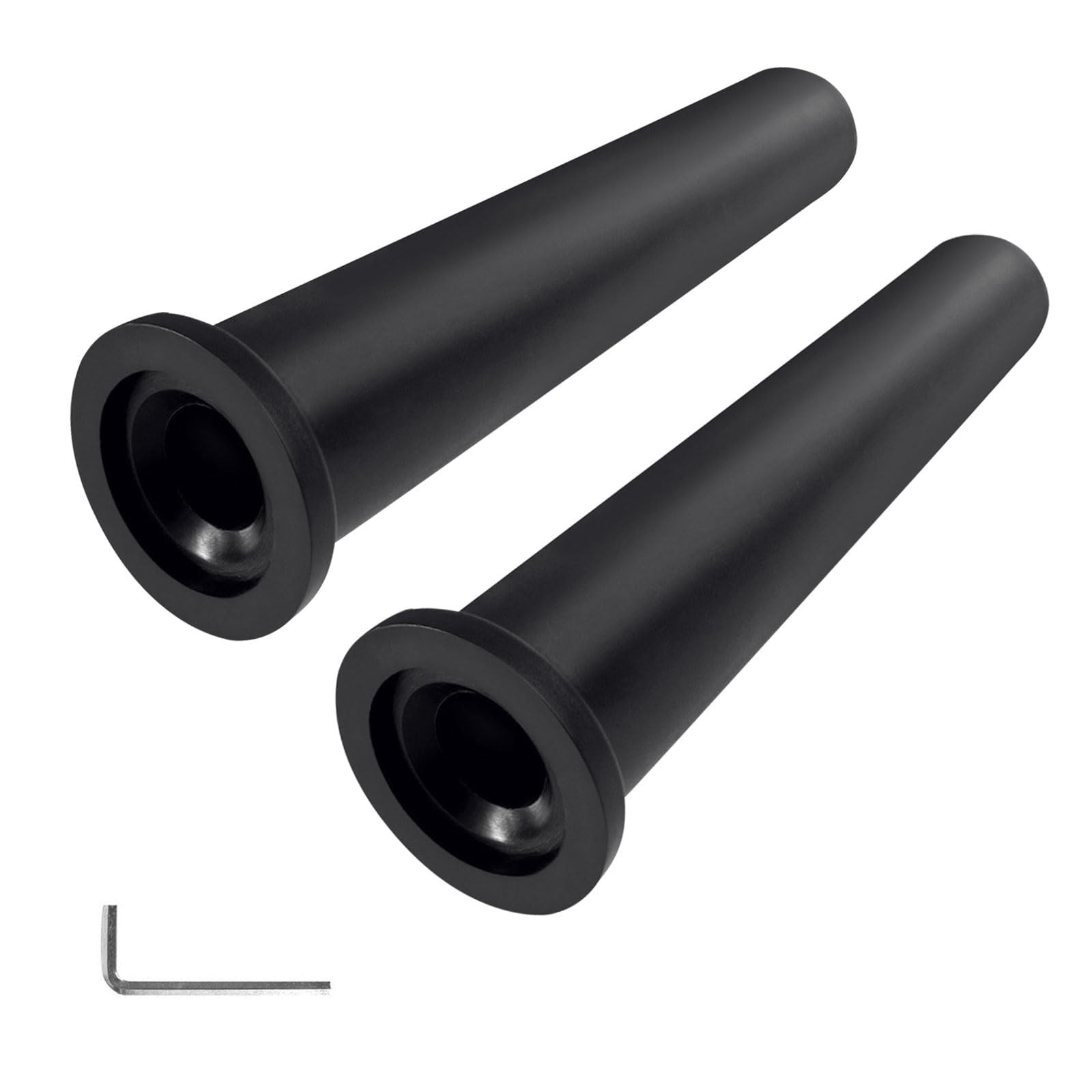 Olympic Barbell Adapter Sleeves Convert 1" to 2" Weight Plate Posts 2 PCS