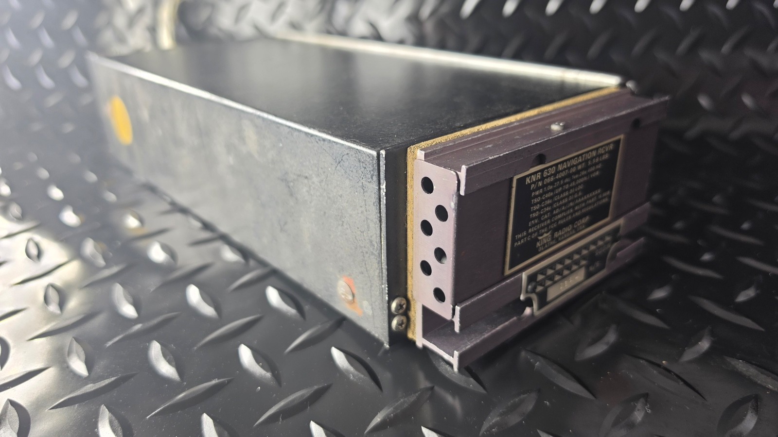 KNR 630 Navigation RCVR P/N 066-4007-00