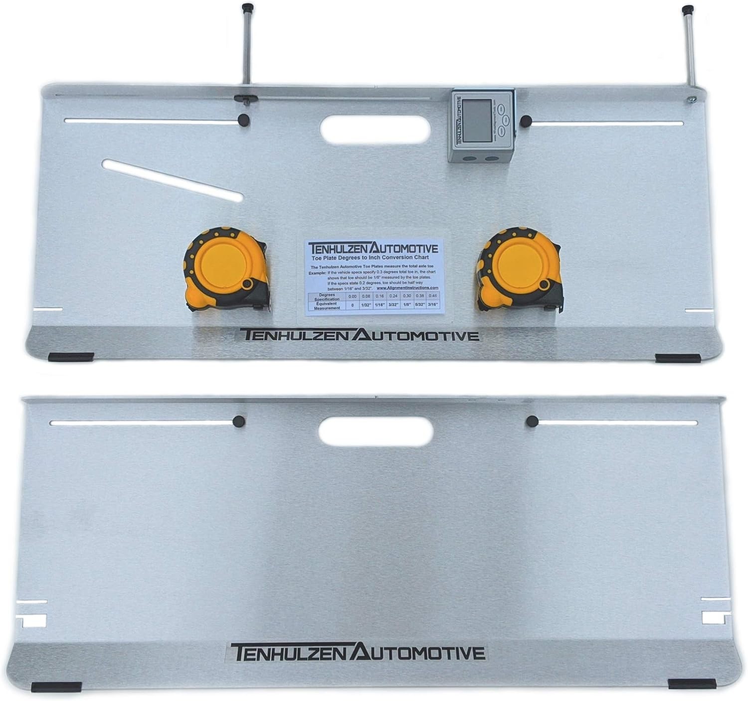 Professional 2 Wheel Alignment Tool - Accurately Measures Camber & Caster