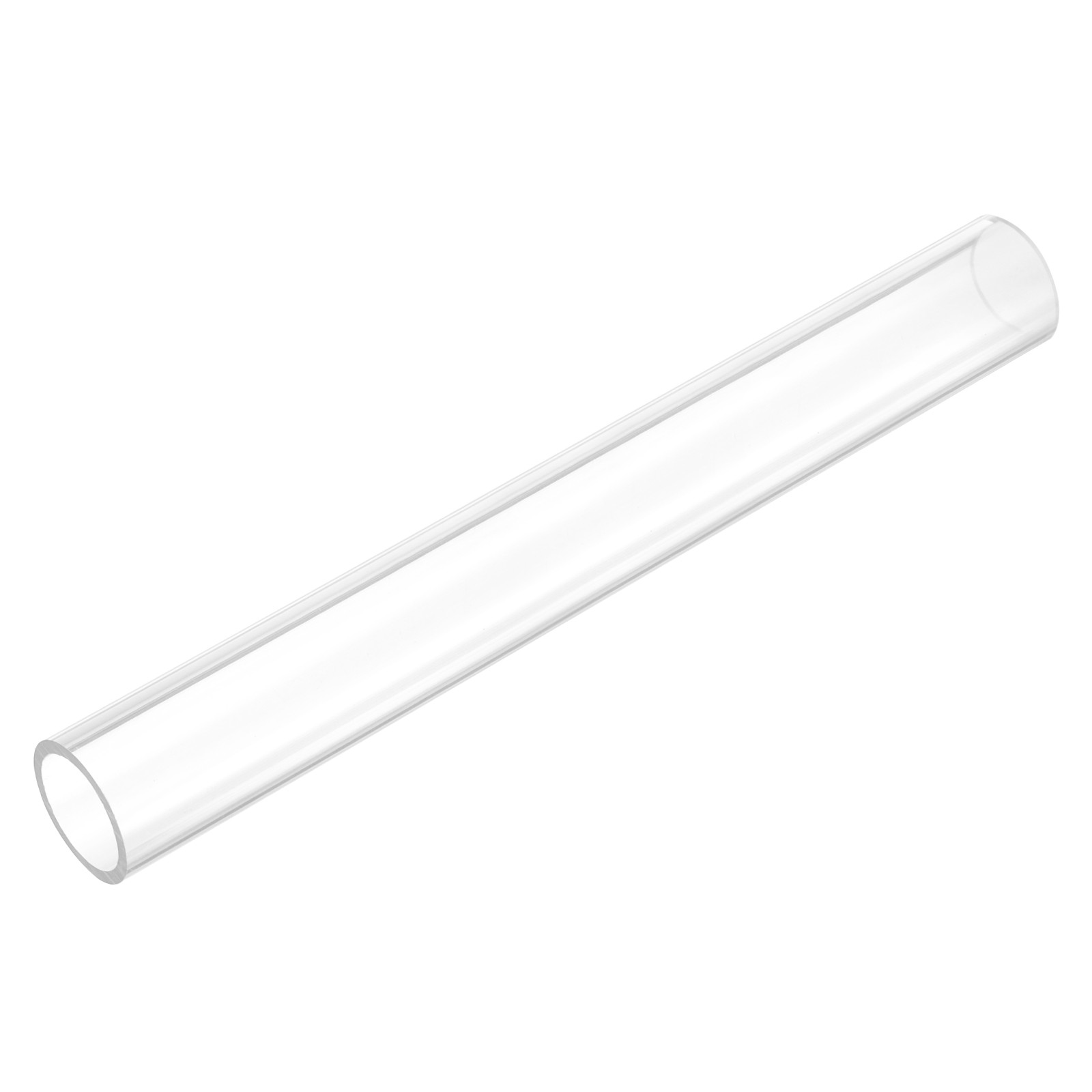Rigid Round Clear Tubing 16mm ID x 19mm OD x 150mm Length Plastic Tube
