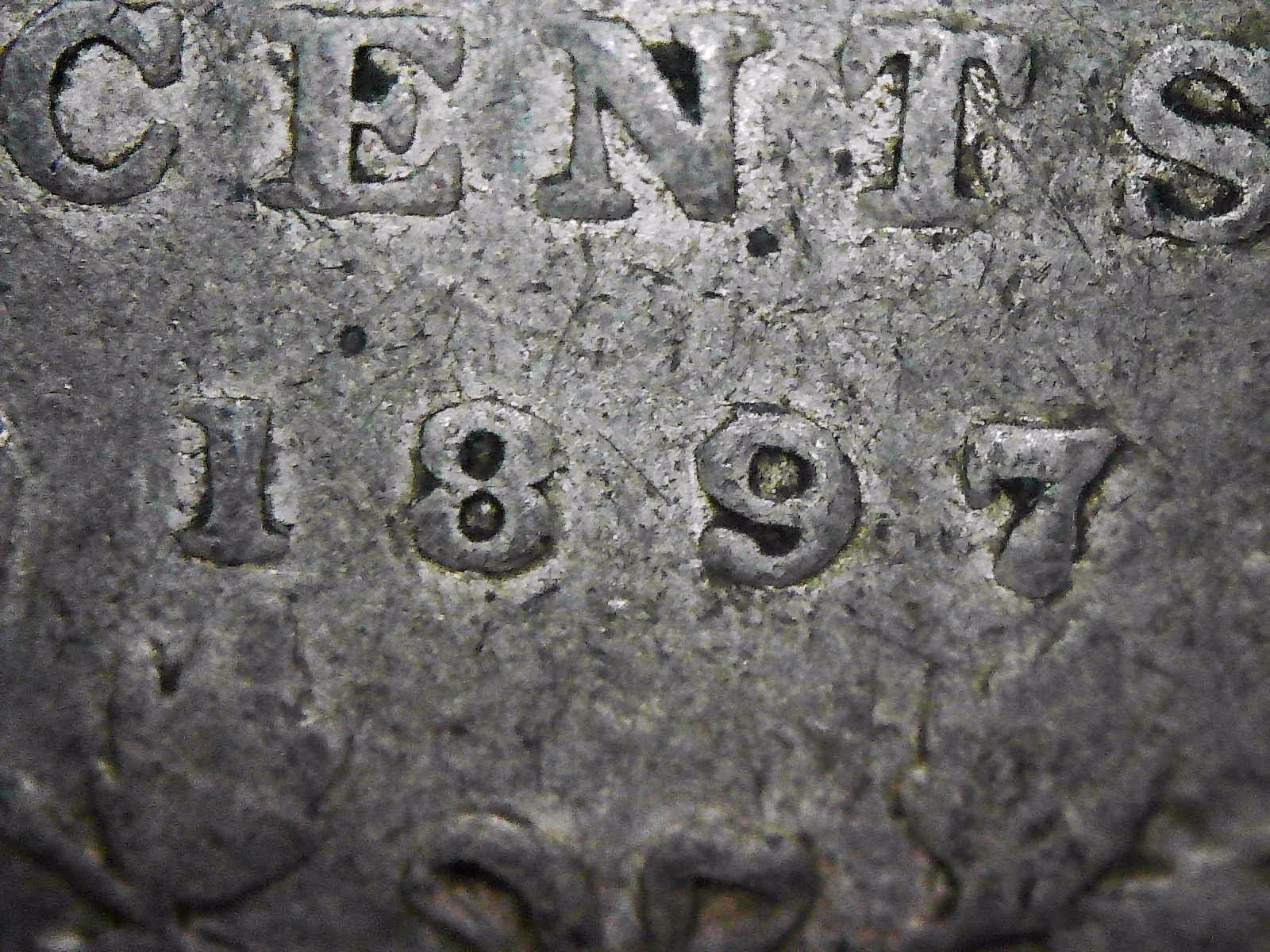 1897 - NARROW 8 - Canada 5 five cents - LOW COMBINED SHIP - C5-382