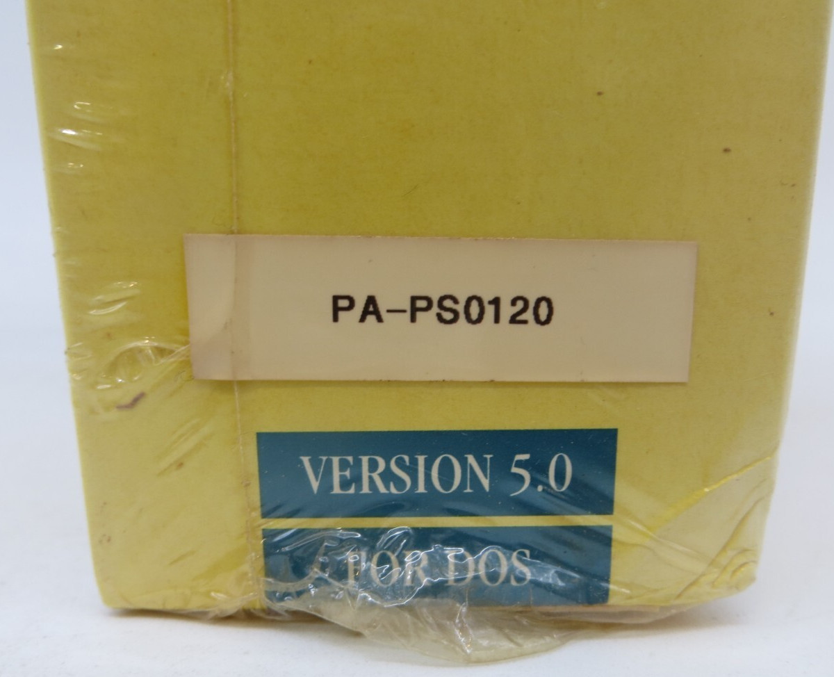 SYMANTEC THE NORTON pcANYWHERE VERSION 5.0 FOR DOS - NEW VERSION