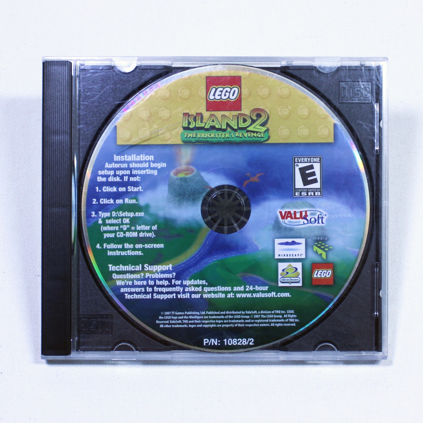 Lego Island 2: Brickster's Revenge (PC, 2001) For Windows, CD Only in Jewel Case
