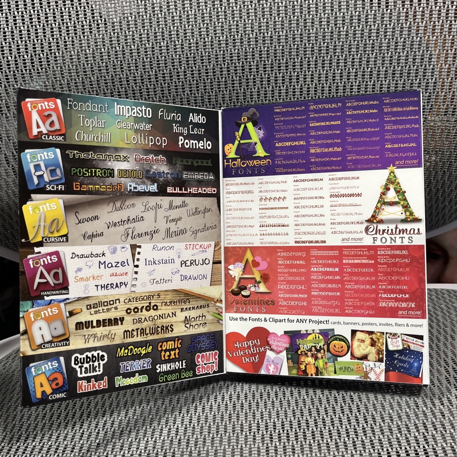 Creative Fonts Collection PC Software Summitsoft