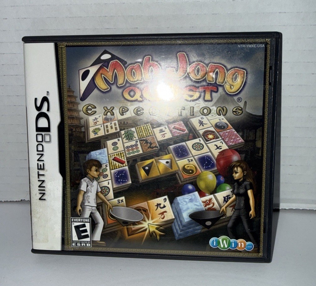 Nintendo, DS, Mahjong Quest Expeditions