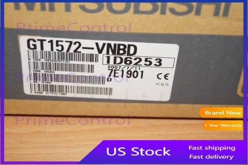 New In Box MITSUBISHI HMI GT1572-VNBD Panel GT1572VNBD Free Shipping