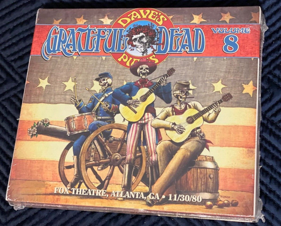 Grateful Dead Dave's Picks 8 11/30/80 Fox Theatre - Brand New, Sealed & Numbered