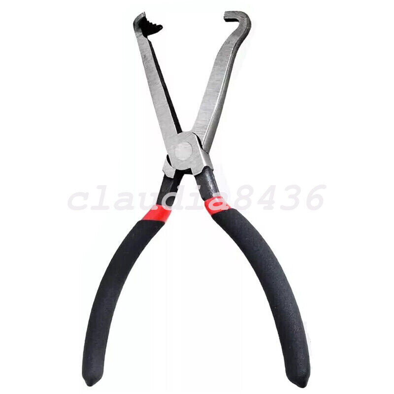 8Inch Electrical Disconnect Pliers Fuel Line Clip Spark Plug Removal Repair Tool