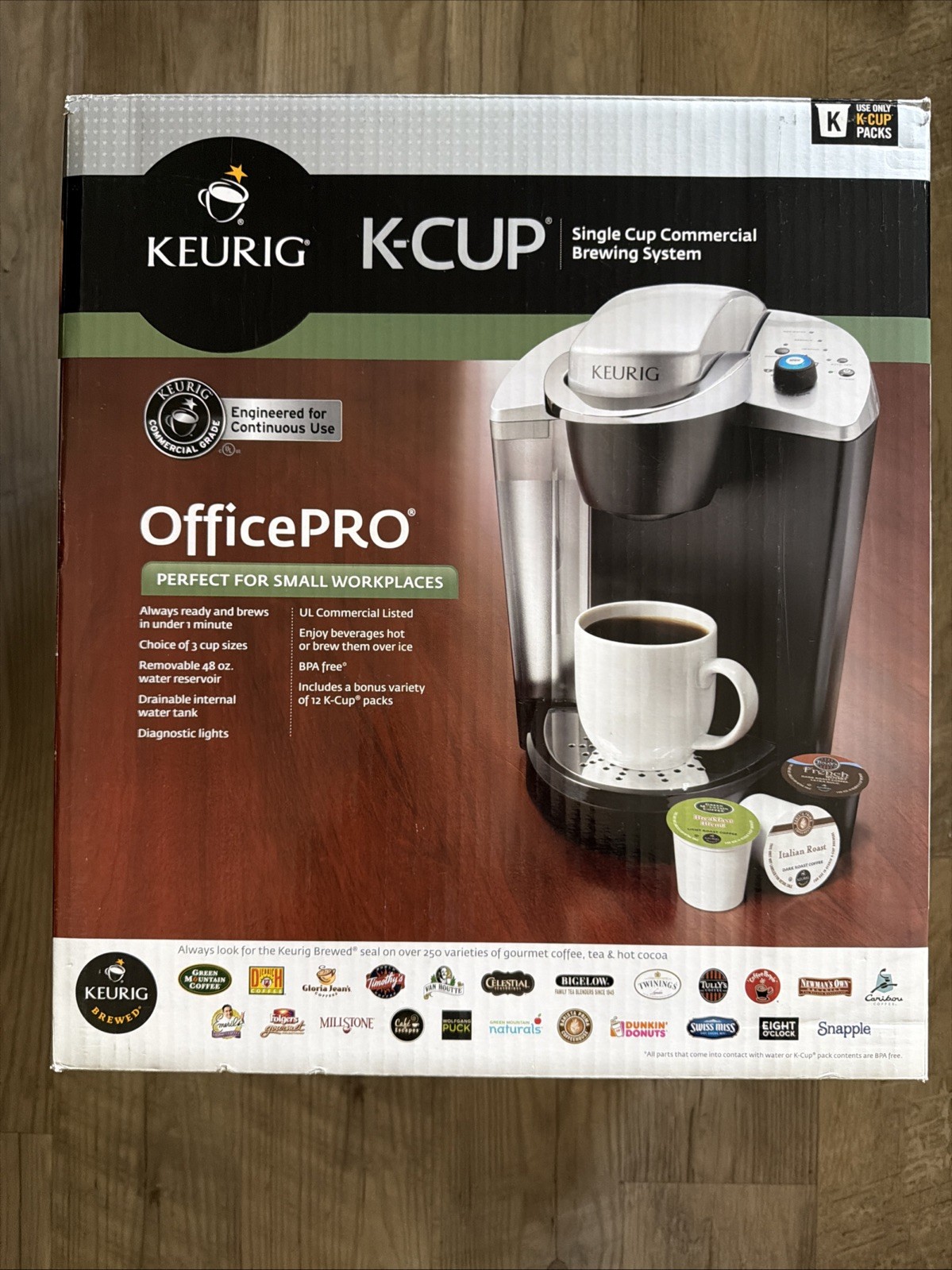 Keurig OfficePRO K145 Single-Cup Brewing System - Gray, Great Condition