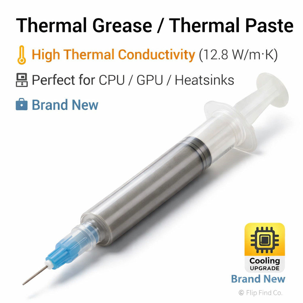 Thermal Paste Grease 12.8 W/mK CPU GPU Heatsink Compound High Performance NEW