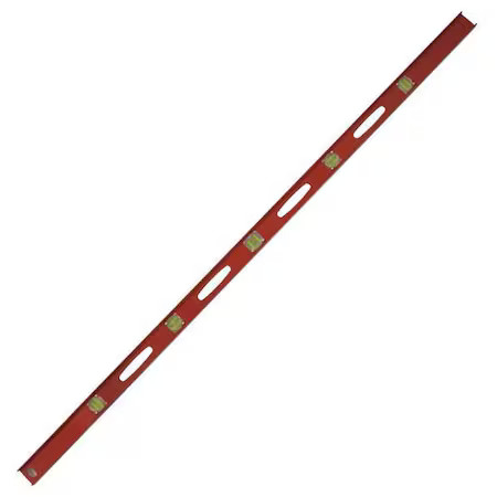 Kraft Tool Slhd72 I-Beam Level, Alum, Red, 72 In L, 10 Vials