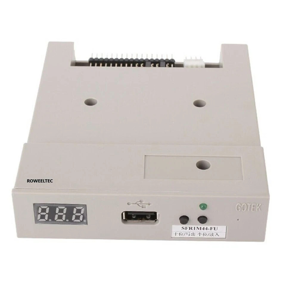 USB Floppy Emulator for Tajima SWF, 3.5" SSD Drive Replacement 1.44MB Disk