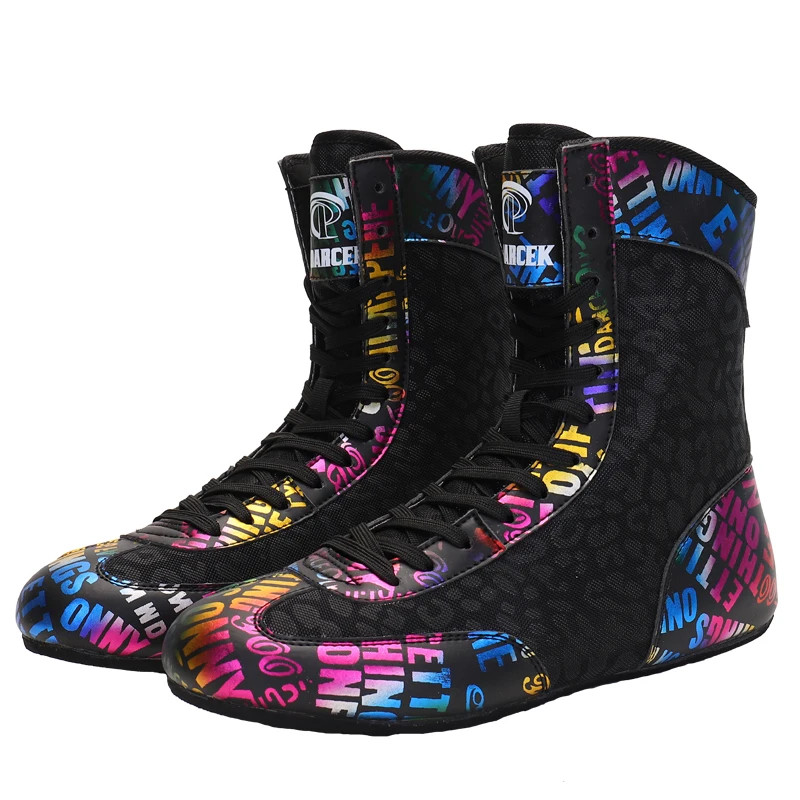 Men's Wrestling Shoes Comfortable High-intensity Training Boxing Sports Shoes