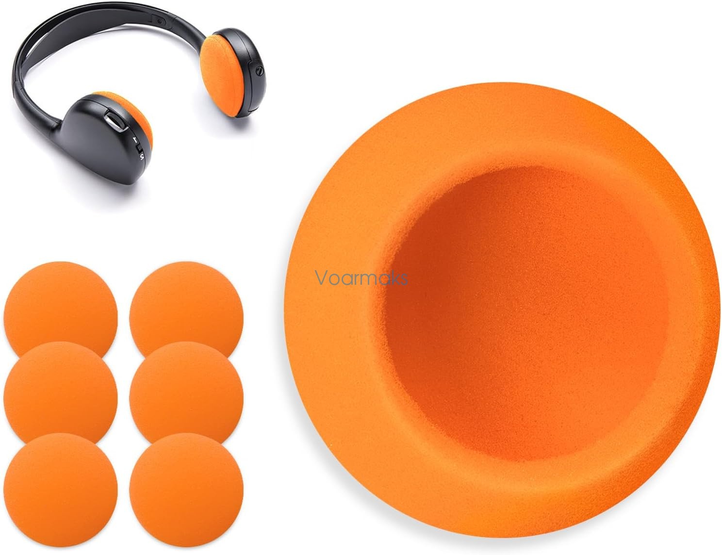 3 Pairs Foam Ear Pads for 2017-2022 Chevy Suburban Tahoe/Chevrolet, Ford Headset