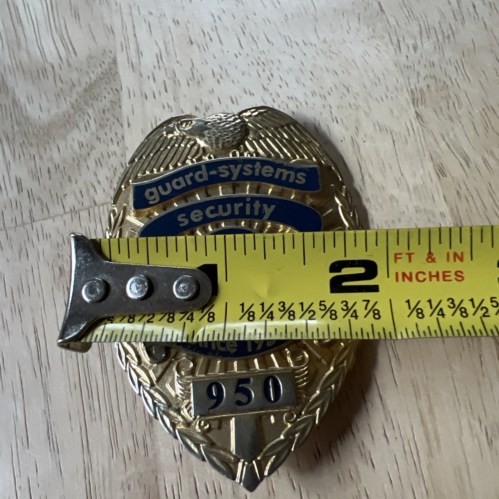 Law Pro Guard Systems CA Since 1956 #950 Pin. Latch Broken
