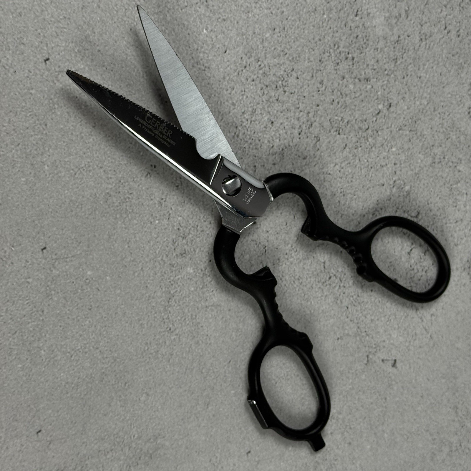 Vintage Gerber 1416 Multi-Purpose Kitchen Shears Pinking Scissors 8 in. Sharp