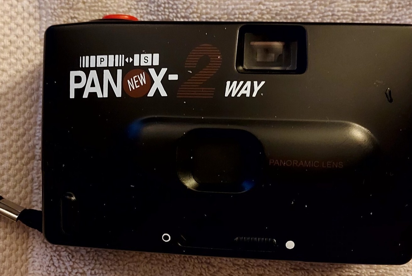 Panox 2-Way (Standard&Panorama) 35 mm Point and Shoot Camera ~Untested