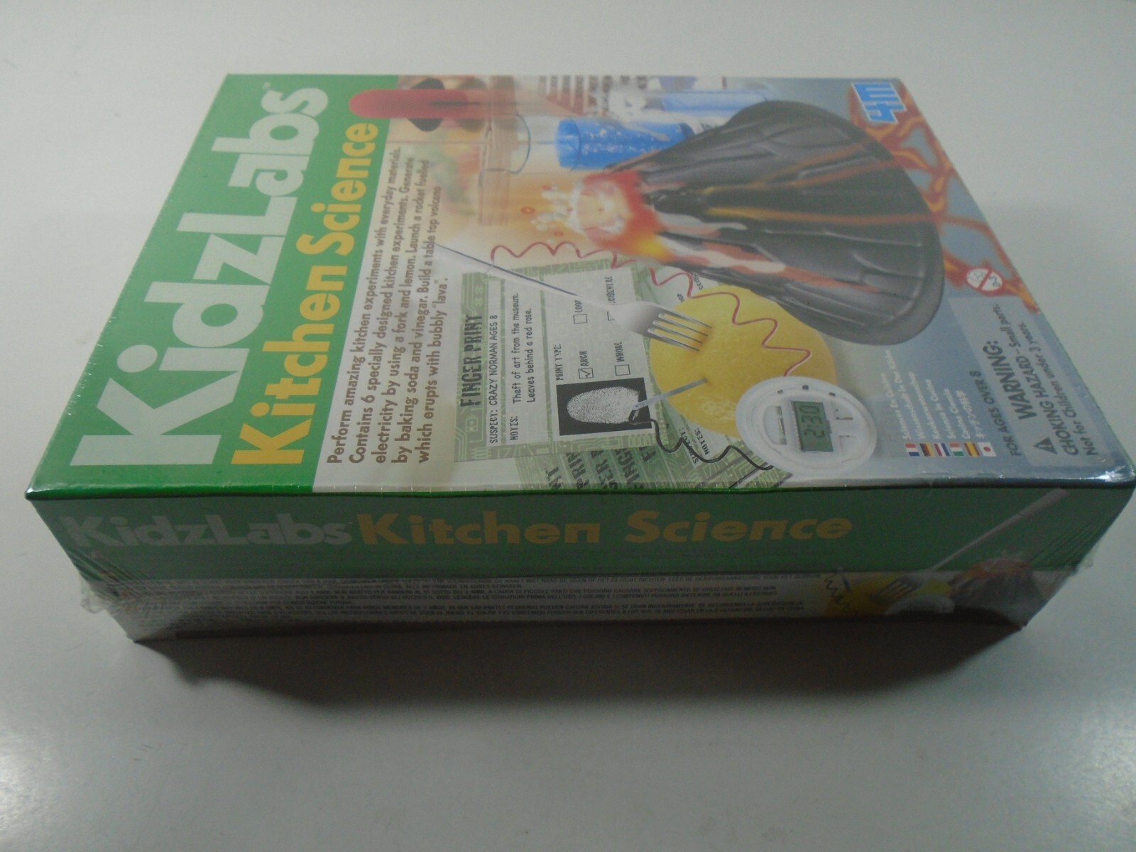 TOYSMITH--4M KIDZLABS--KITCHEN SCIENCE KIT (NEW)