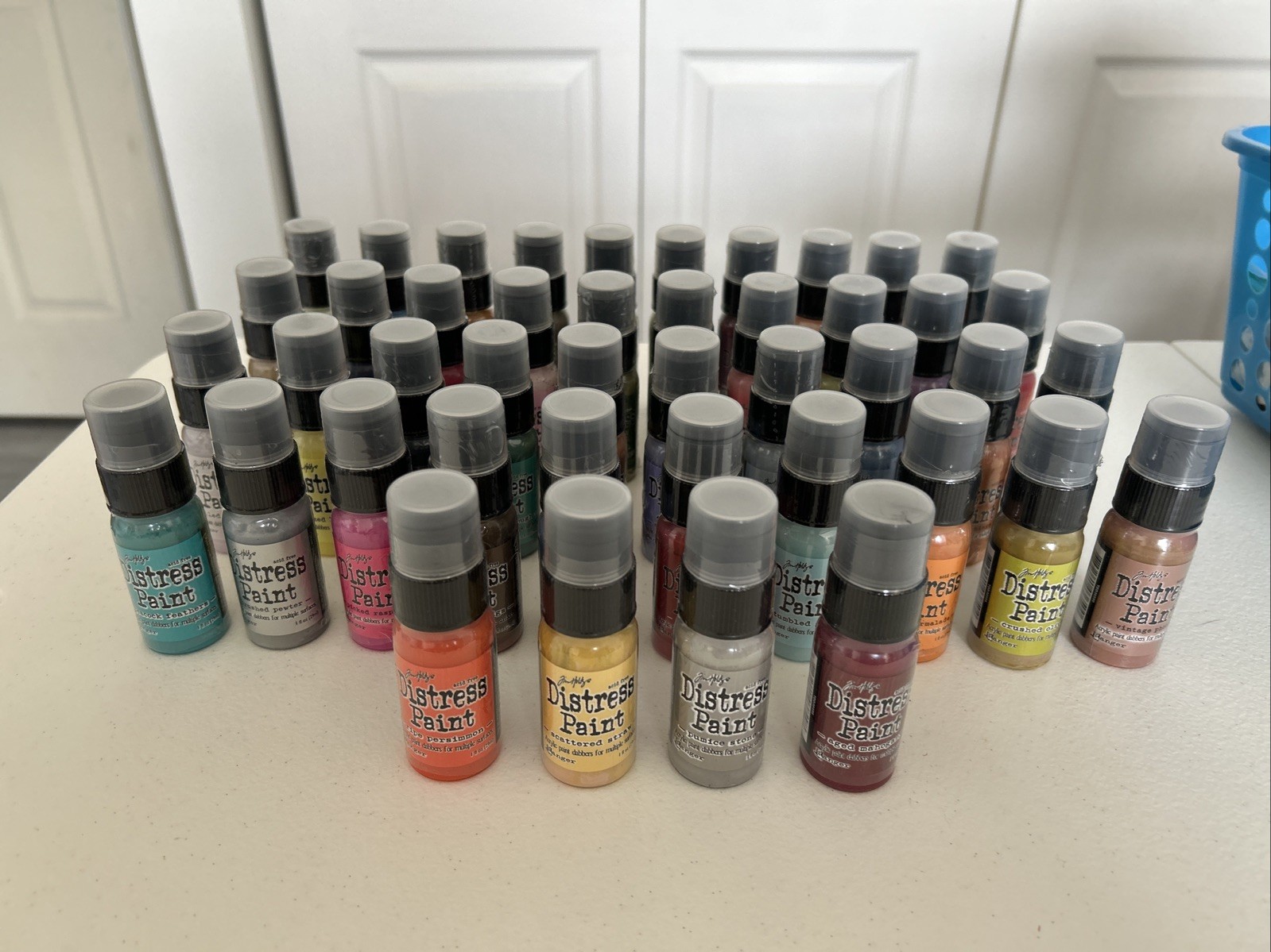 Lot Of 44 NEW Sealed Old Stock Tim Holtz distress paint dabbers no duplicates