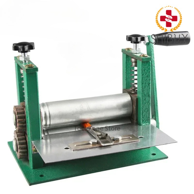 Mini Hand Operated Leather Stripper Sub-layer Spreading Processing Device