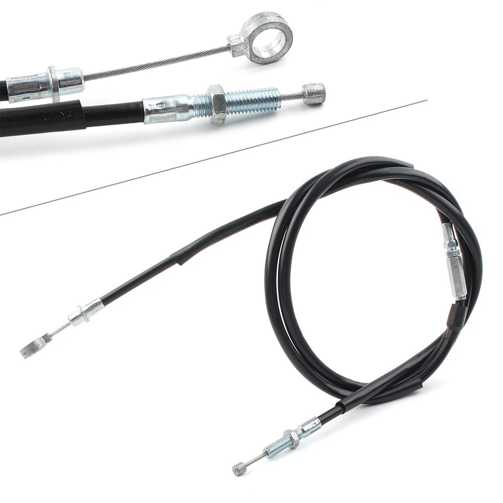 65" 165cm Motorcycle Black Brake Clutch Cable Fit Harley Sportster 1200 883