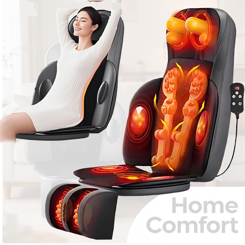  3D Kneading Full Body Massage Mat With Heating And Vibration Function