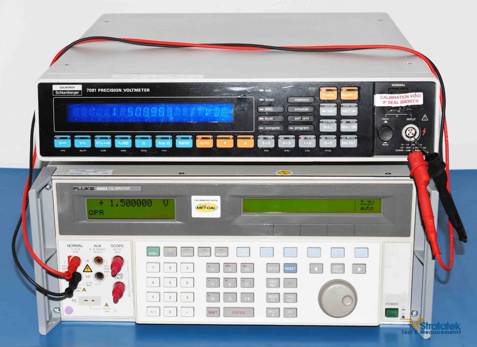 Solartron 7081 Precision Digital Voltmeter NIST Calibrated