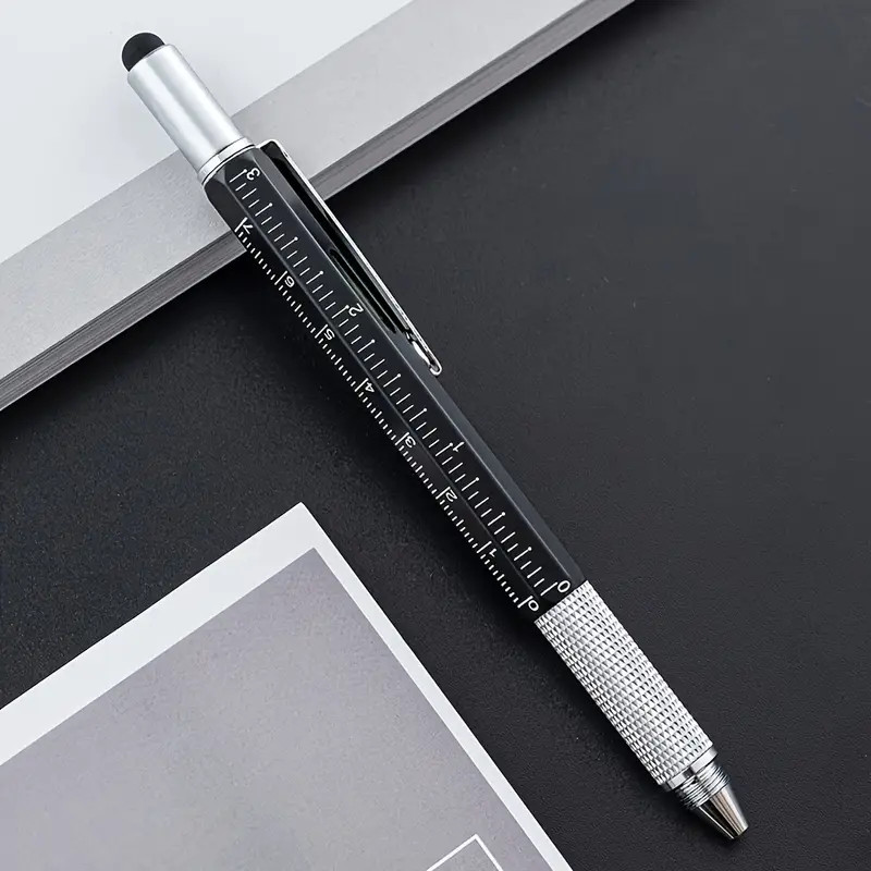 7-in-1 Multifunctional Tool Pen - New - Black