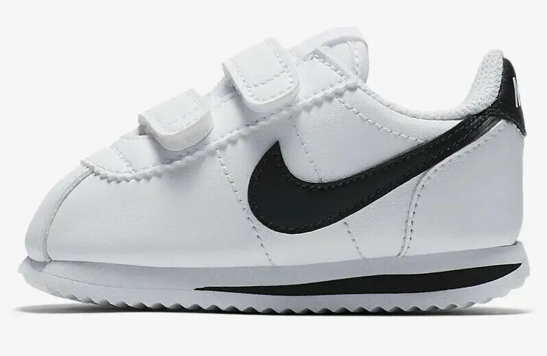 NIKE CORTEZ BASIC SL WHITE / BLACK 904769 102 TODDLERS