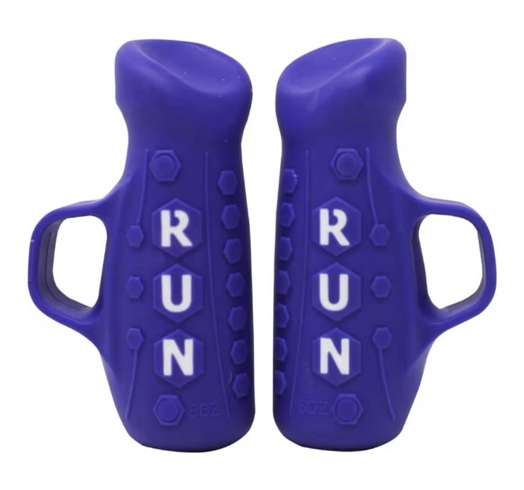 Youth Ergonomic Hand Weights Set 0.5 lb Each Non-Slip Silicone Grip