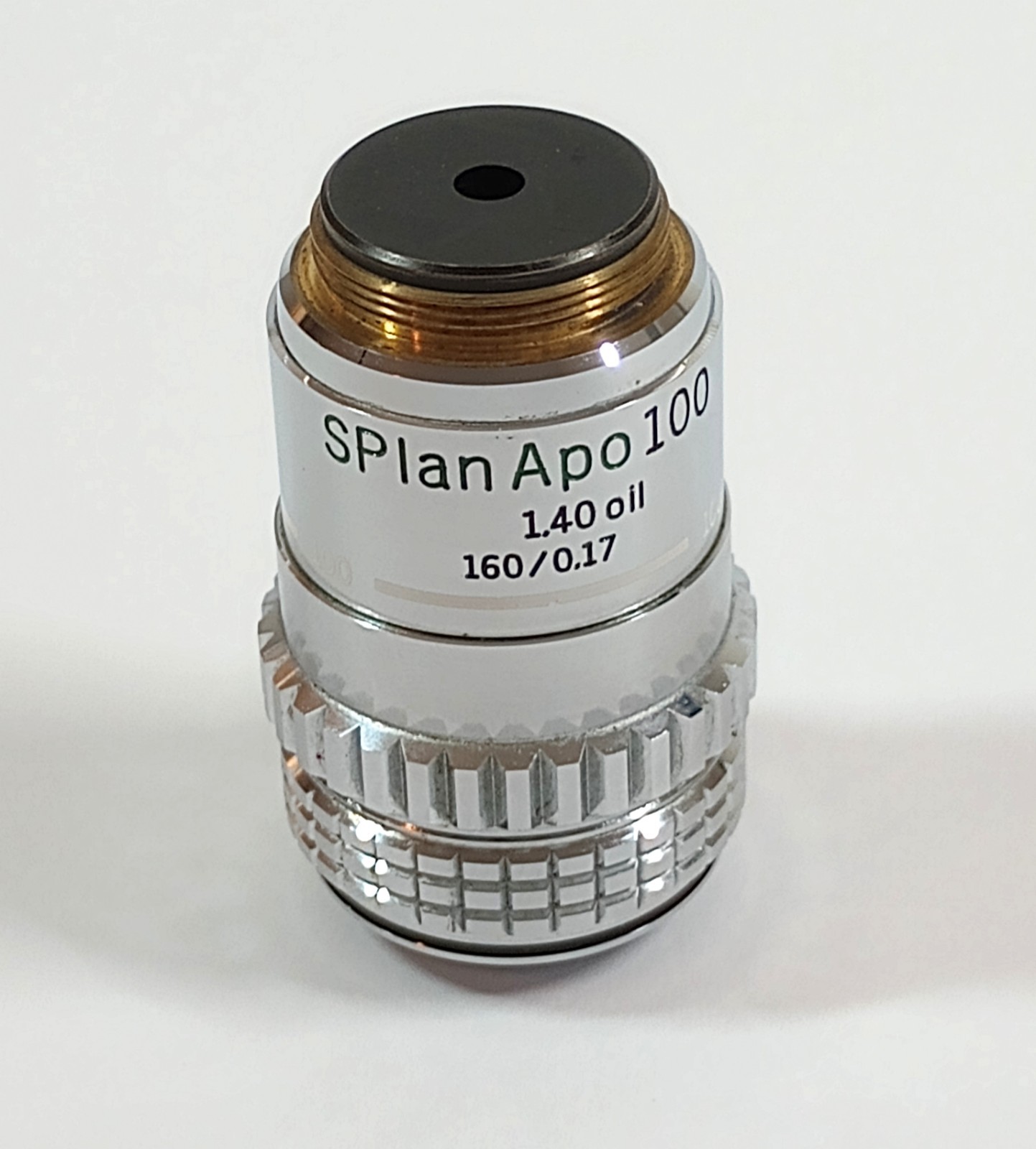 Olympus SPlan Apo 100x 1.40 Oil Microscope Objective 160/0.17 100x