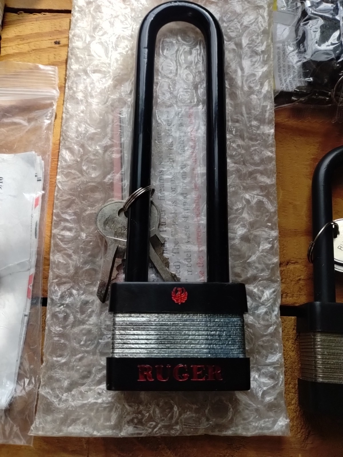 7 Gun Locks - Cable Locks- Rugger Master +