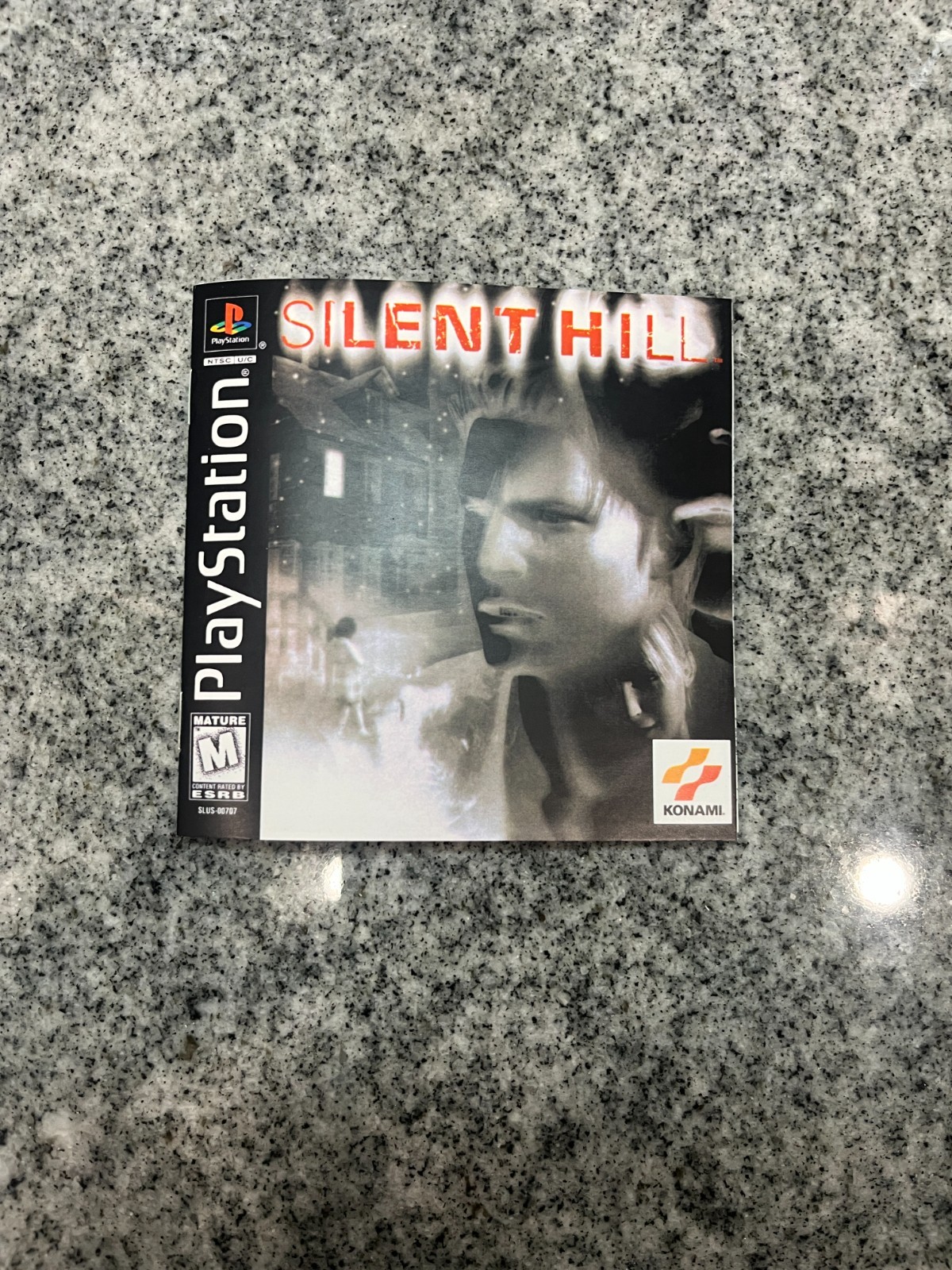 Replacement Manual for - Silent Hill - Sony PS1 Instruction Booklet