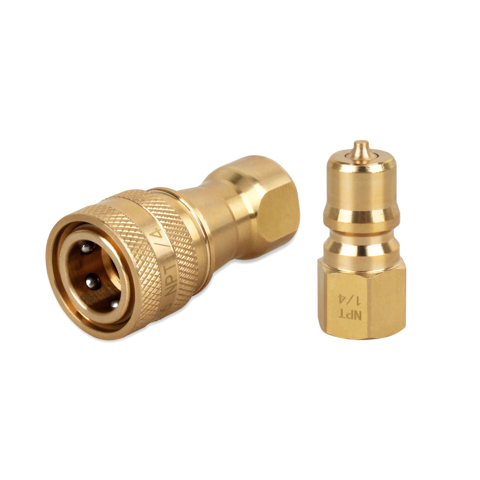 1/4" Brass Quick Disconnect Coupler Valve for Mytee Carpet Extractor fits Car...