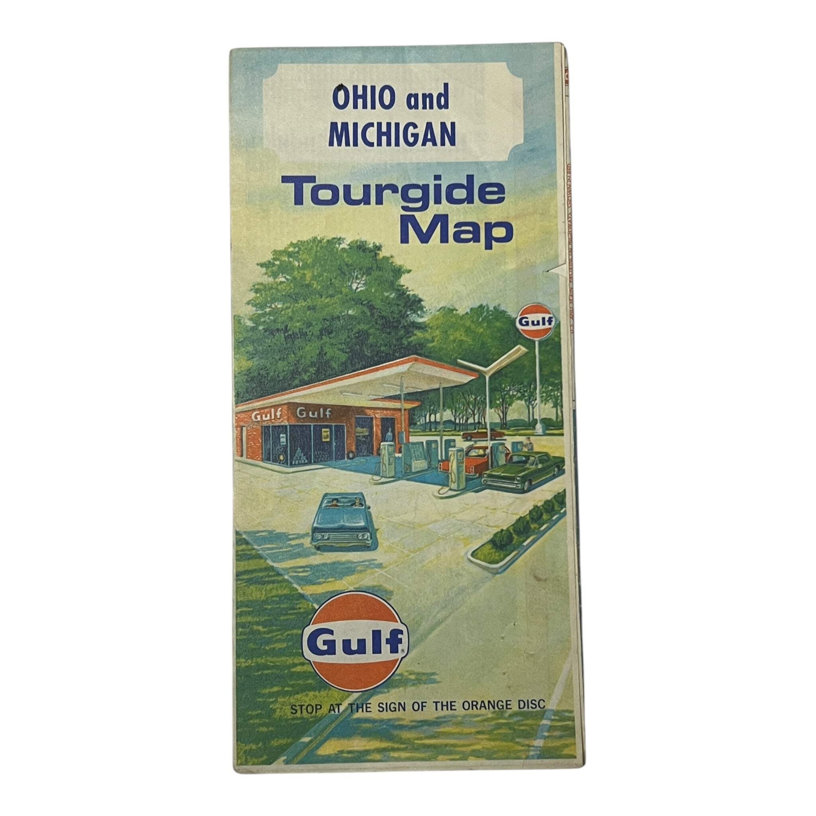 Map - Gulf Tourgide Map Ohio and Michigan