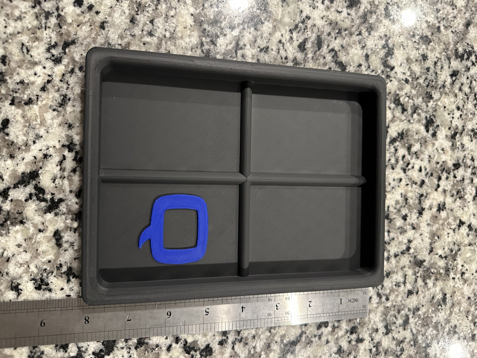 Live Q Or Die Medium Parts Tray / Dump Tray