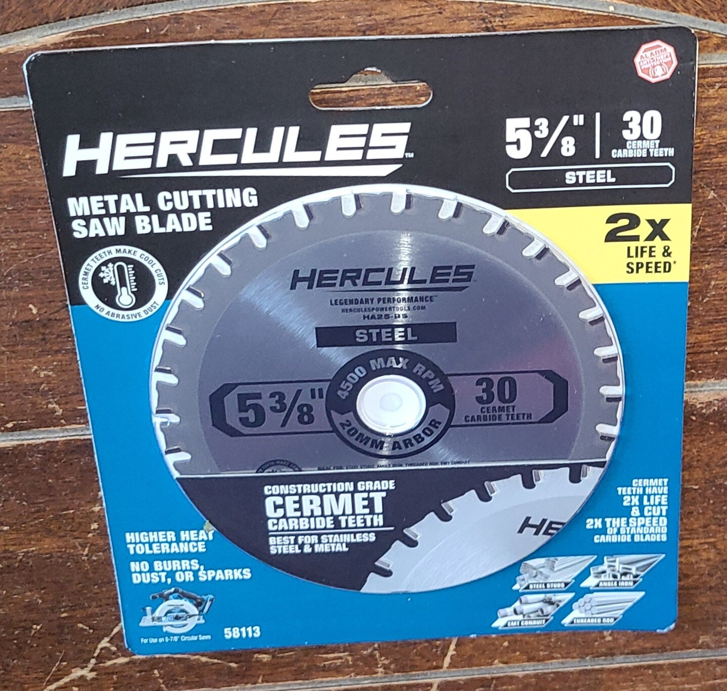 HERCULES 5-3/8 in. 30T Metal Cutting Circular Saw Blade #58113