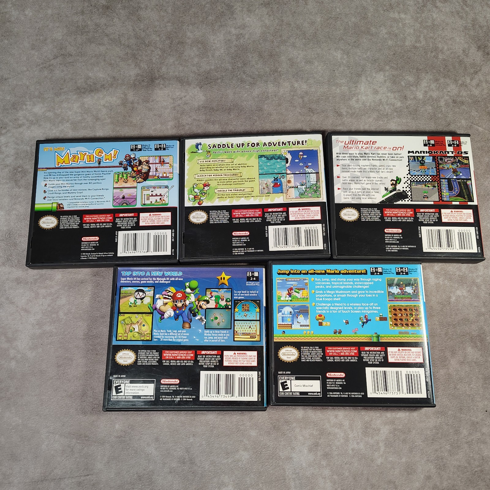 Nintendo DS Case Only Lot