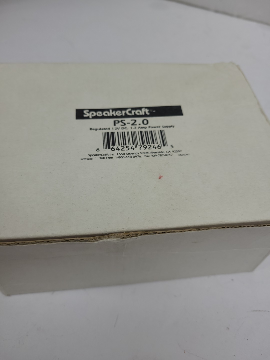 SpeakerCraft DVE OEM Power Supply AC Adapter PS-2.0 DV-1212A  12VDC - 1.2Amp NEW