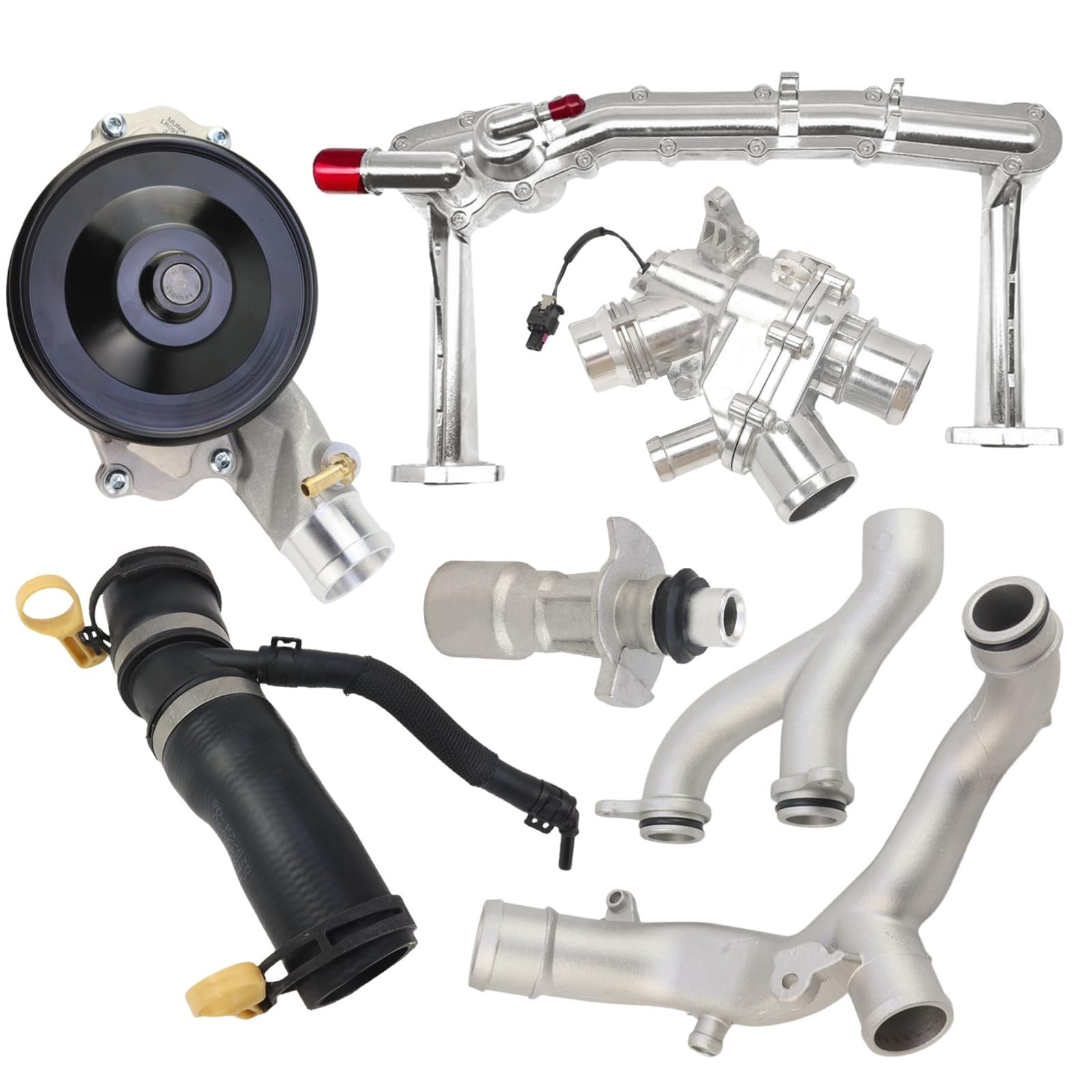 Upgraded Aluminum Coolant Pipe Kit Jaguar Range Rover LR092992