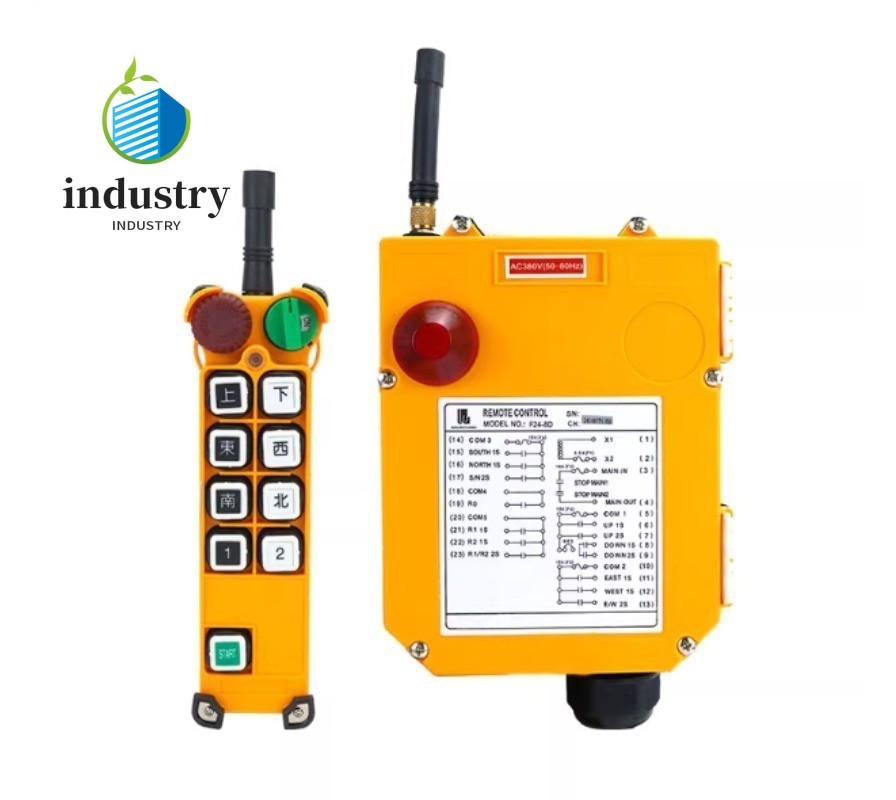 Industrial Wireless Remote Control F24-8S Single-Speed/Dual-Speed Crane