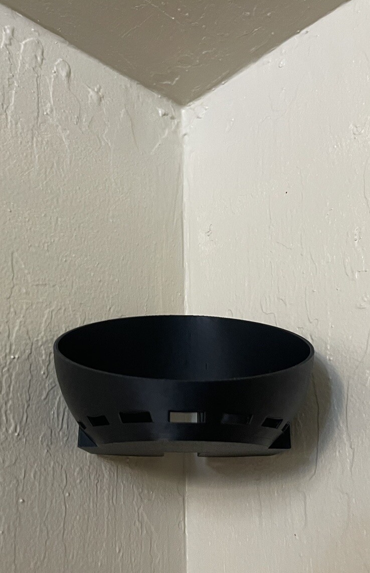 2- Pack Echo Dot 4/5 Wall & Corner Mount Bracket Holder Accessory BLACK!!